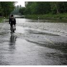 Hochwasser zwischen Hemmingen-Westerfeld und Döhren (Hannover)