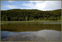 Hochwassergebiet in der Ruhrlandschaft