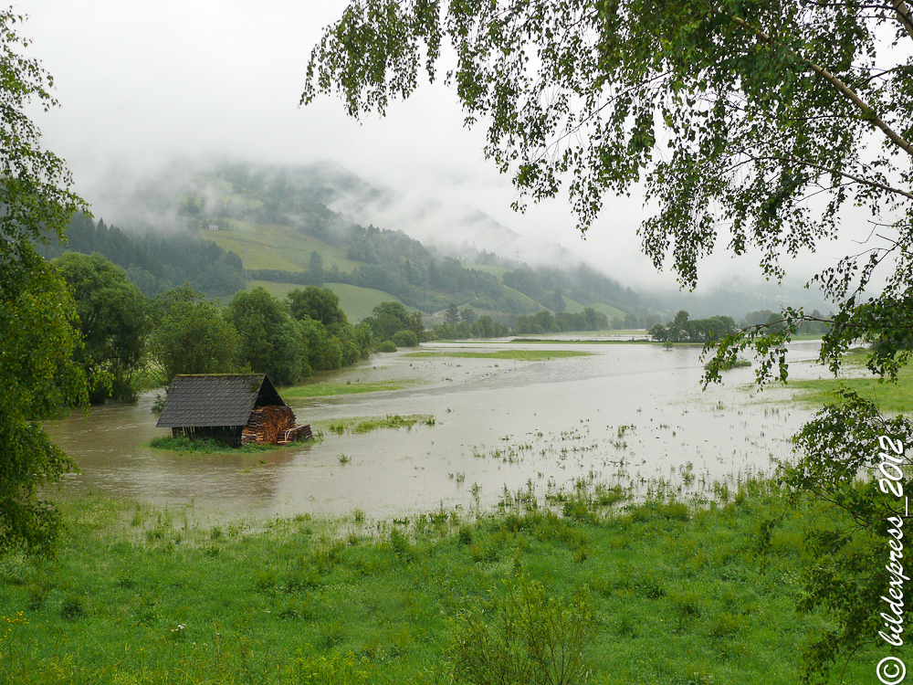 Hochwasserkatastrophe im Paltental