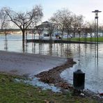 Hochwasserlage am 10.01.11