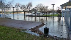 Hochwasserlage am 10.01.11