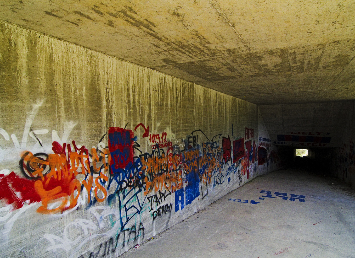 Hochwasserrückhaltebecken Nattheimer Tal - Hochwasserentlastung