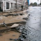 Hochwasserschäden in Dresden-Friedrichstadt