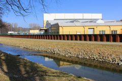 Hochwasserschutz an der Spree in Bautzen