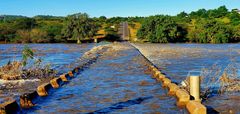 Hochwassersituation im Bereich um Durban