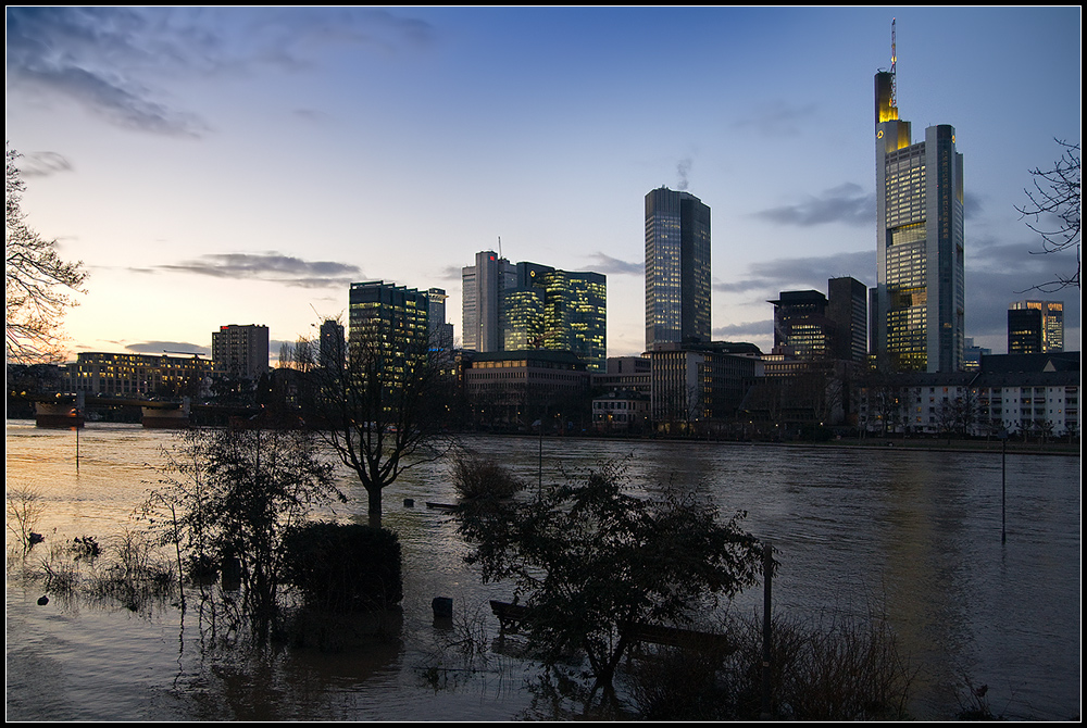 Hochwasserskyline