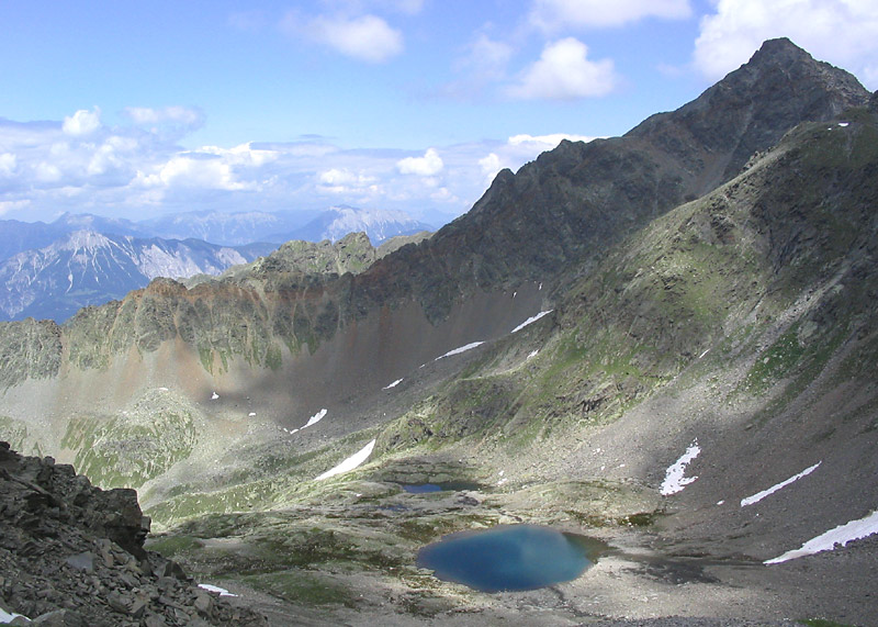 Hochzeiger (+2560 m) with Groaßsee