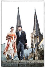 |__Hochzeisfashion am Kölner Dom__|