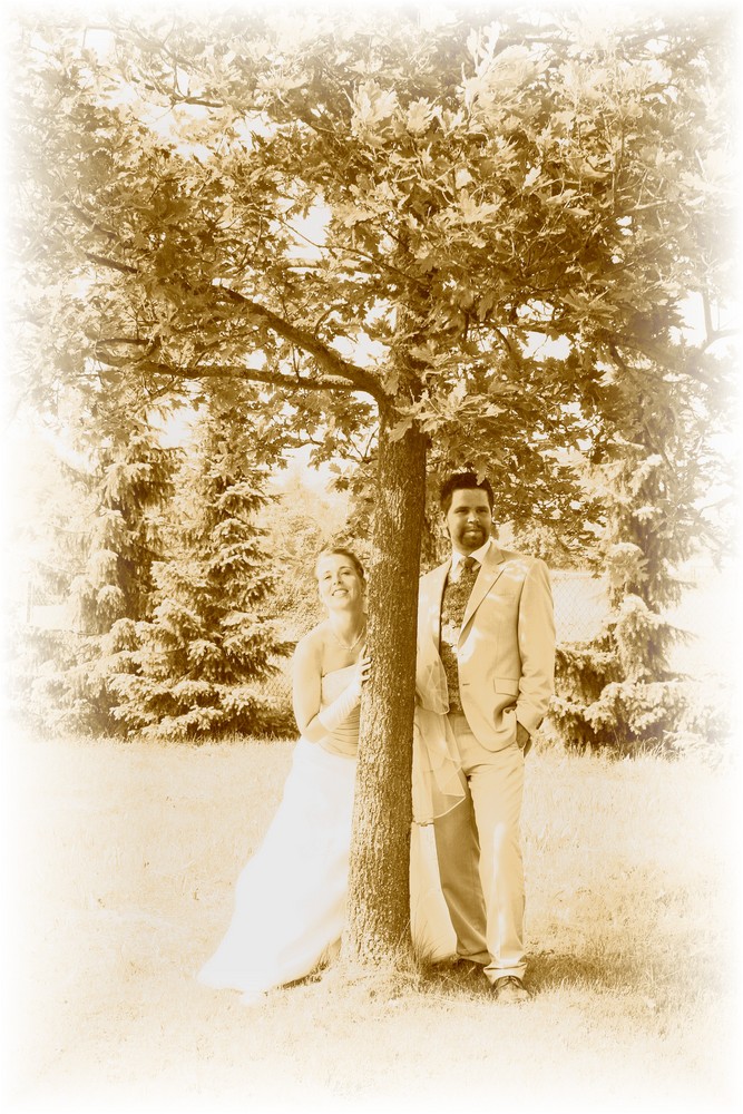 Hochzeit am Baum