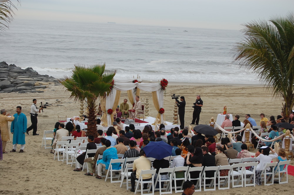 Hochzeit am Ozean