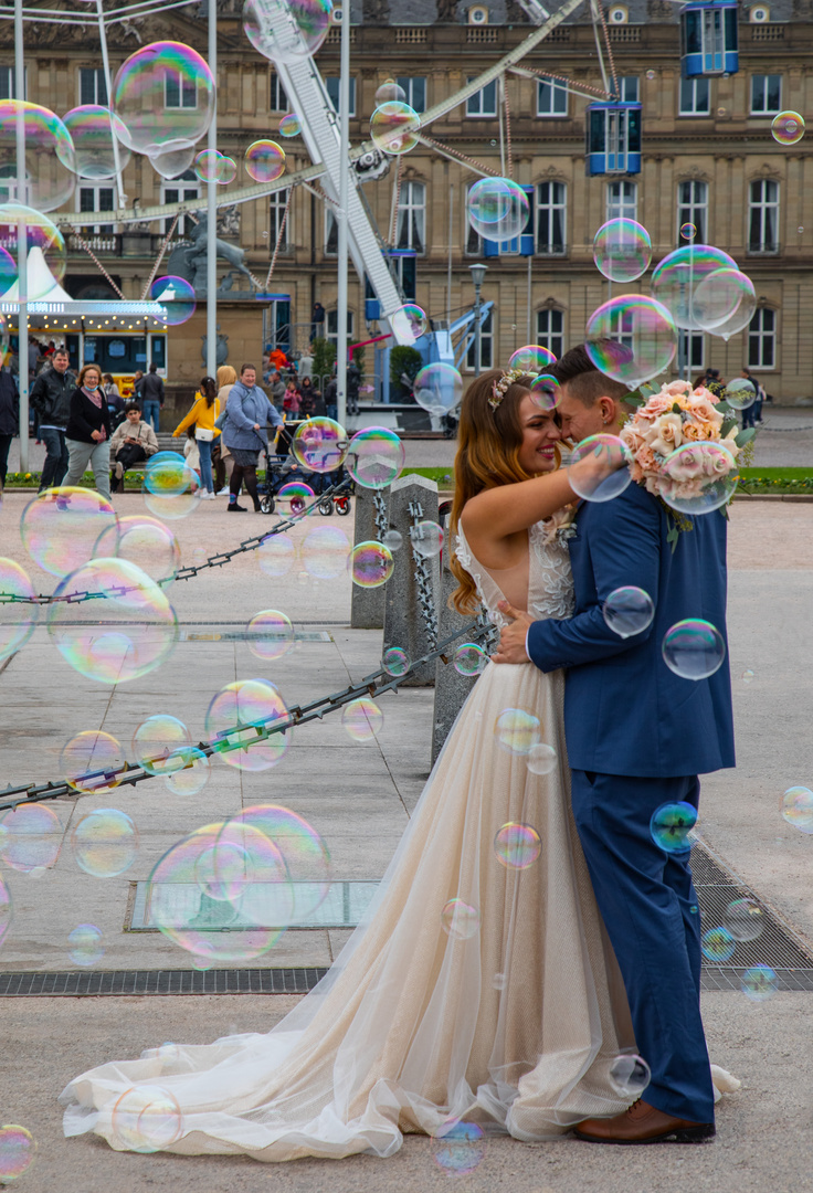 Hochzeit am Riesenrad