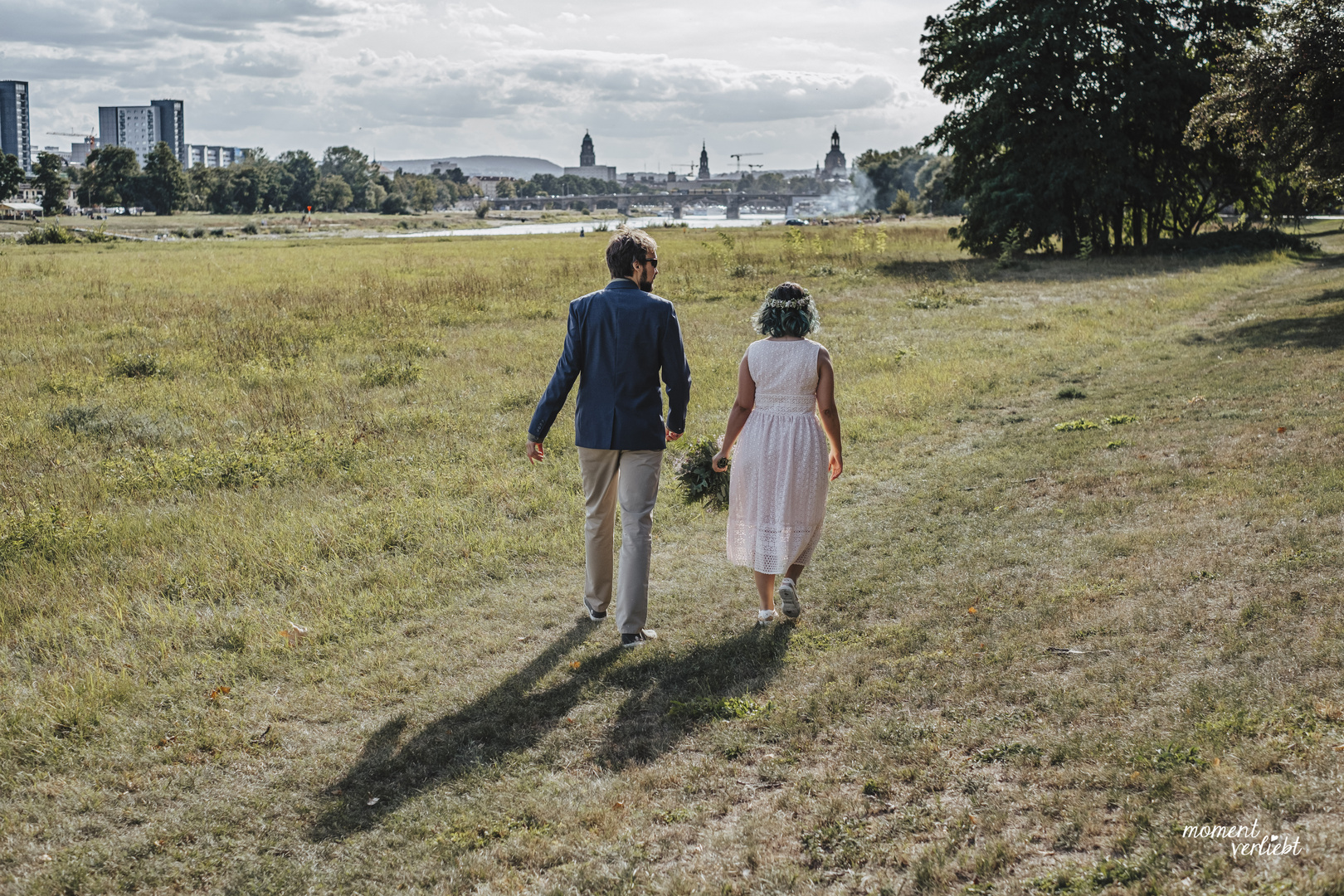 Hochzeit an den Elbwiesen