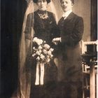 Hochzeit anno 1912 - das Brautkleid war damals schwarz