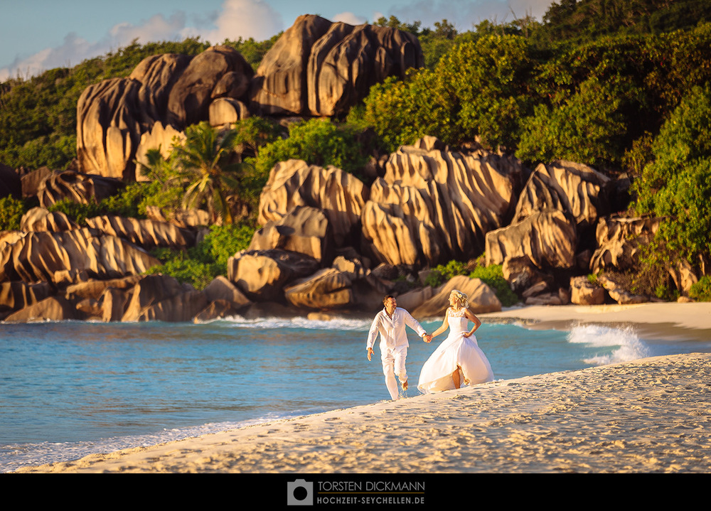 Hochzeit auf La Digue