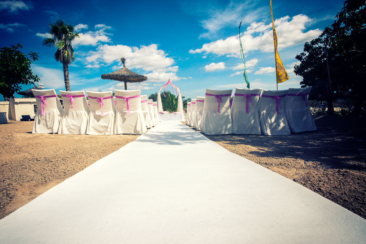 Hochzeit auf Mallorca - vor der Trauung