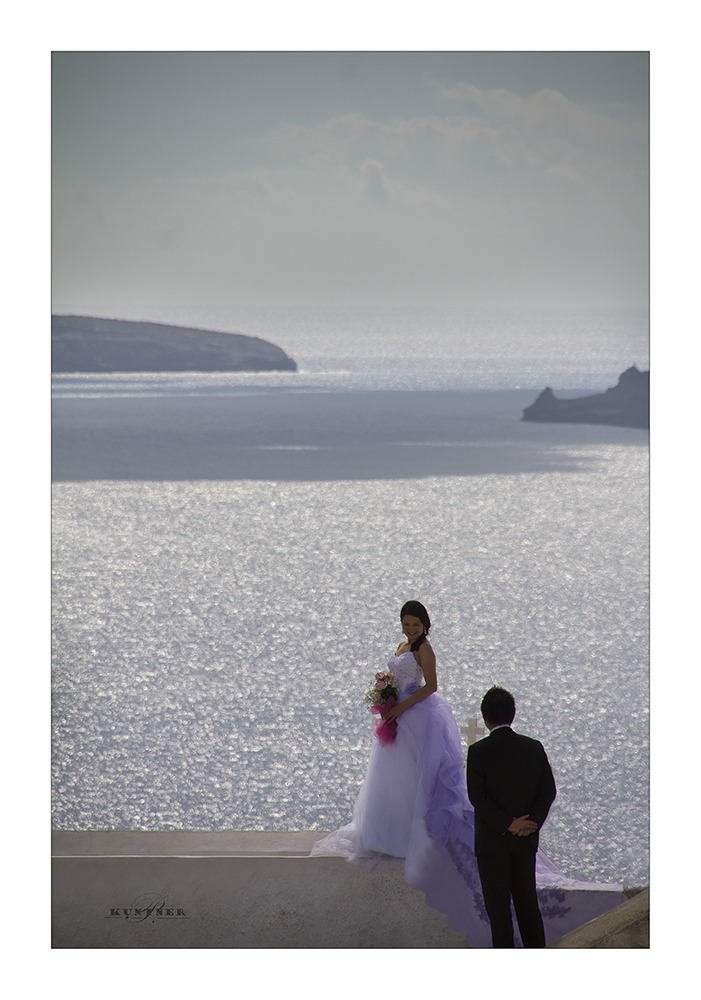 Hochzeit auf Santorin