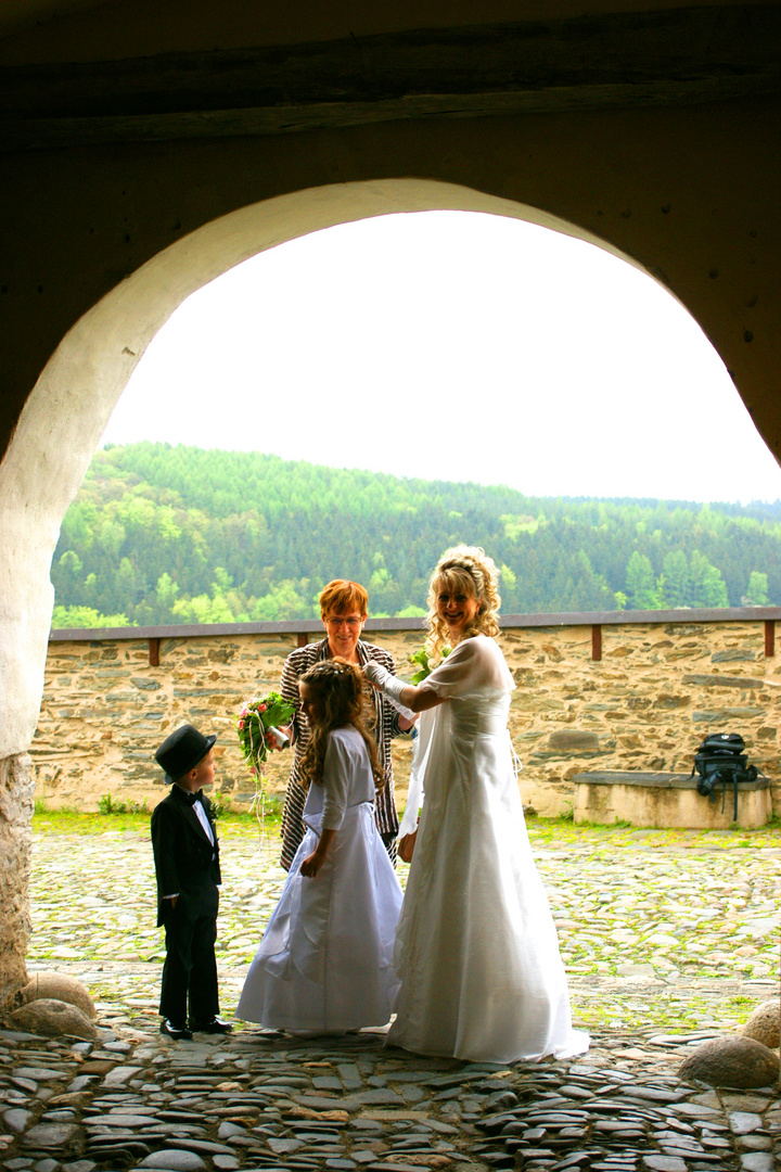 Hochzeit auf Schloss Burgk