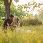 Hochzeit bei Abendstimmung