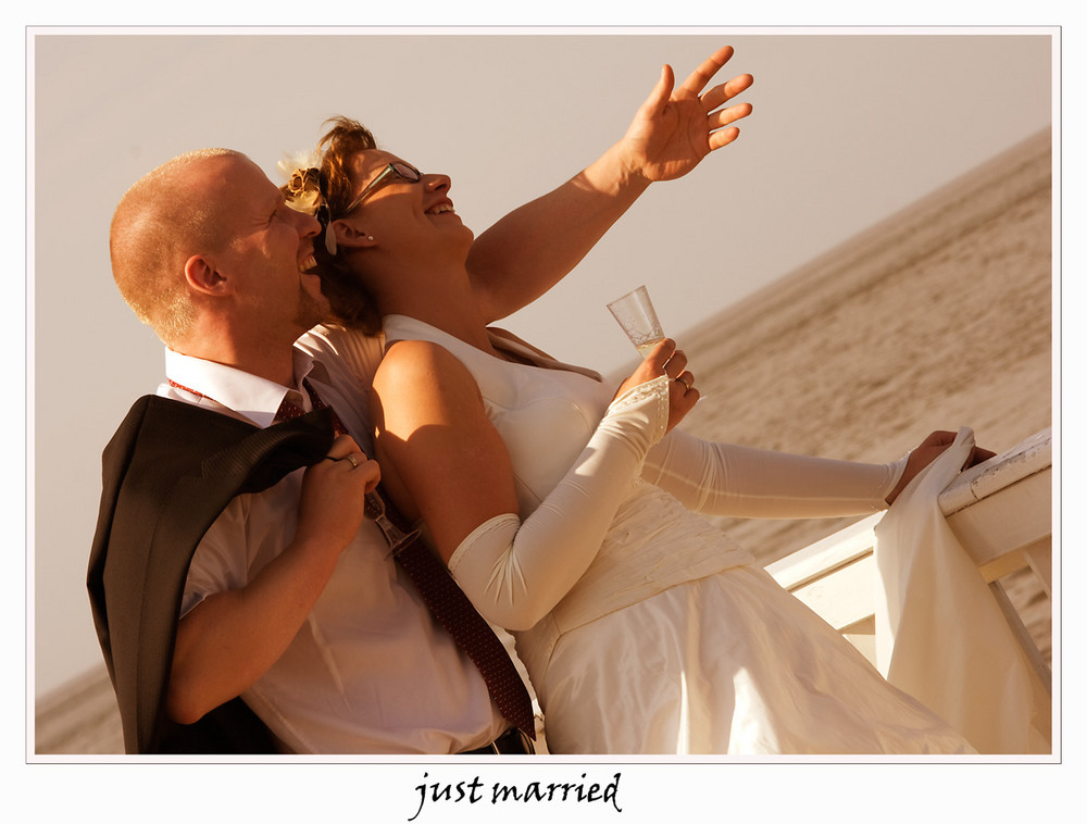 Hochzeit bei der " Alten Liebe " in Cuxhaven