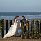 Hochzeit bei Ebbe