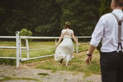 Hochzeit: Bevorstehendes Unwetter