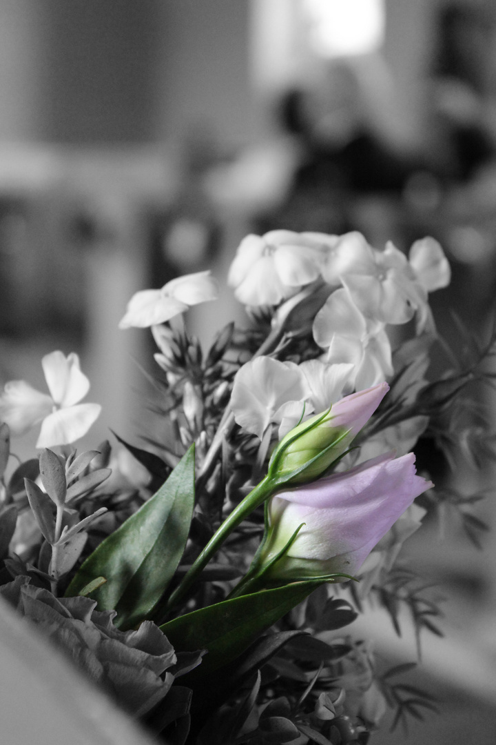 Hochzeit-Blumenstrauß (Bildbearbeitung Colormix)