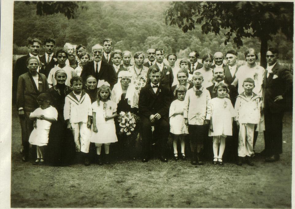 Hochzeit der Großeltern 1928