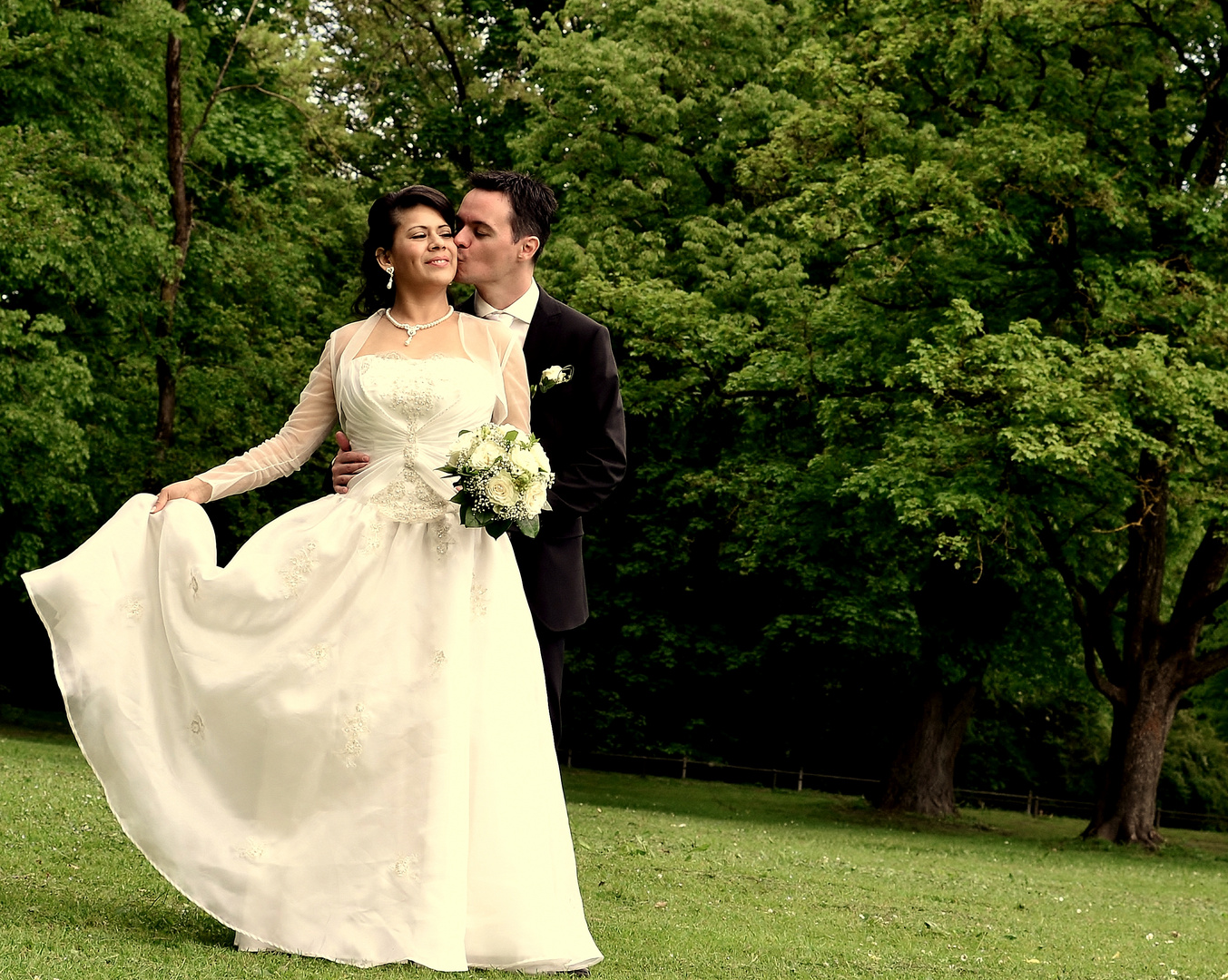 Hochzeit im Englischen Garten