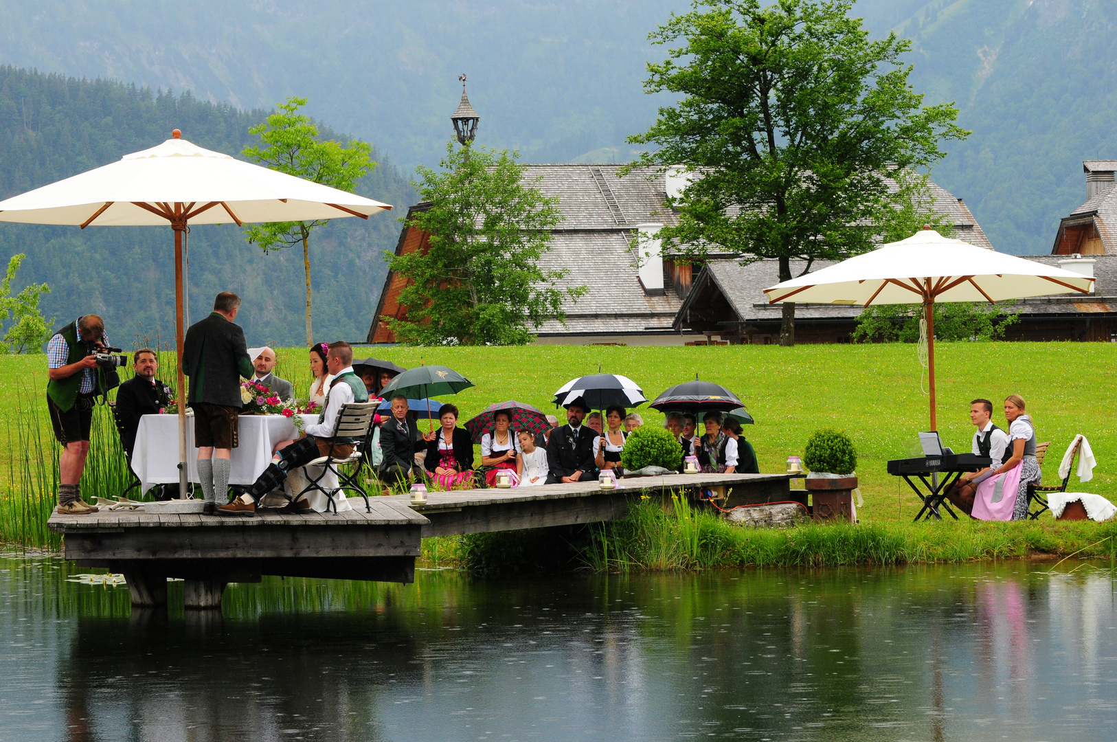 Hochzeit im Freien