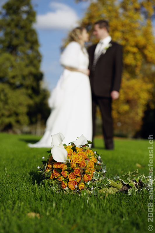 Hochzeit im Herbst