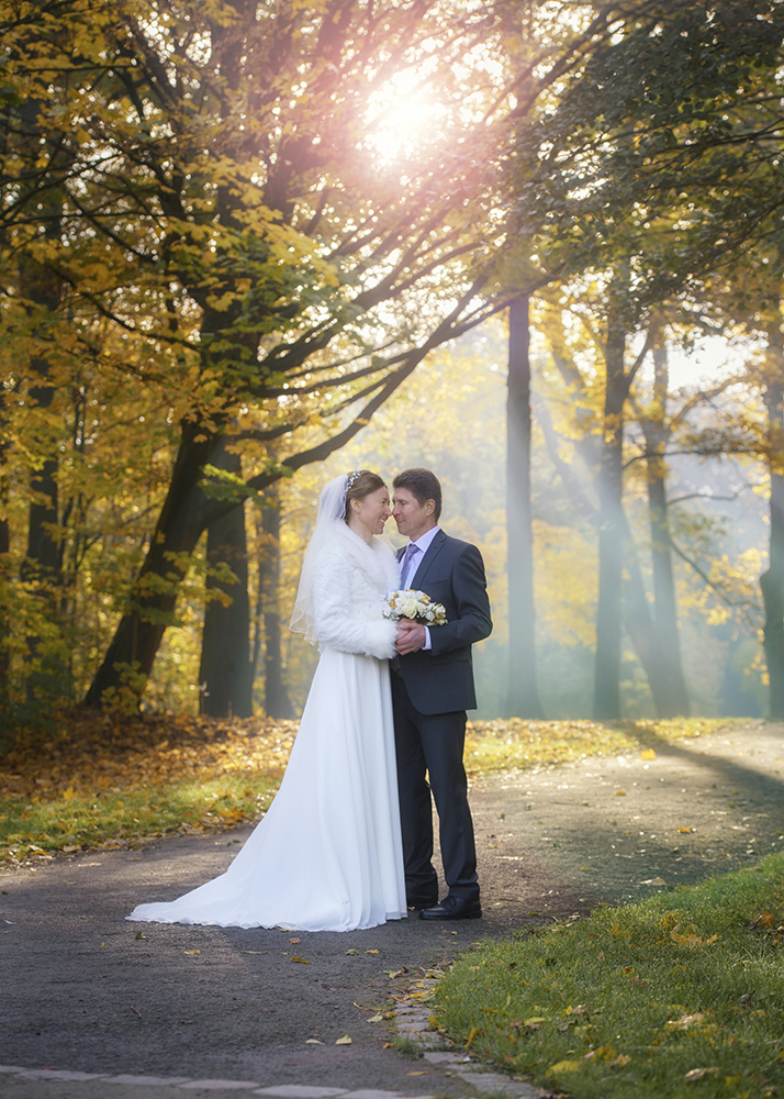 Hochzeit im Herbst