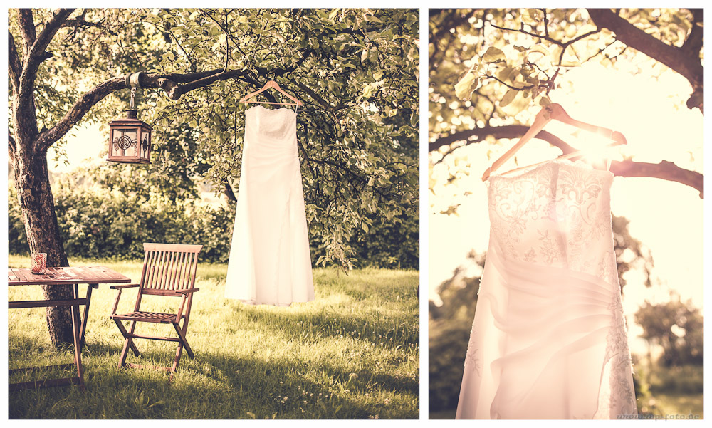 Hochzeit im Obstgarten