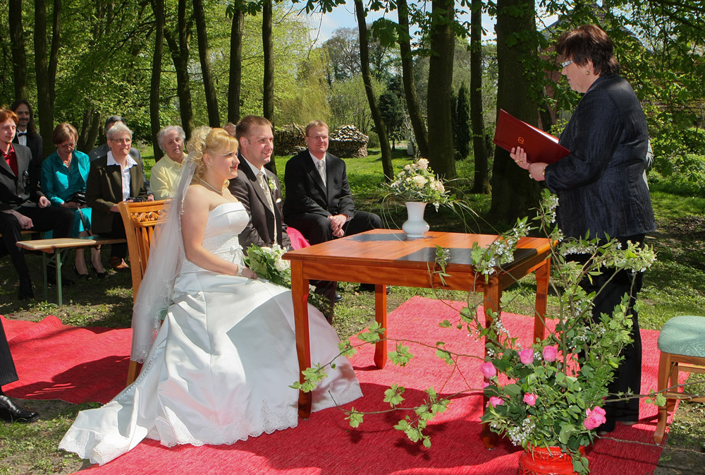 Hochzeit im Park