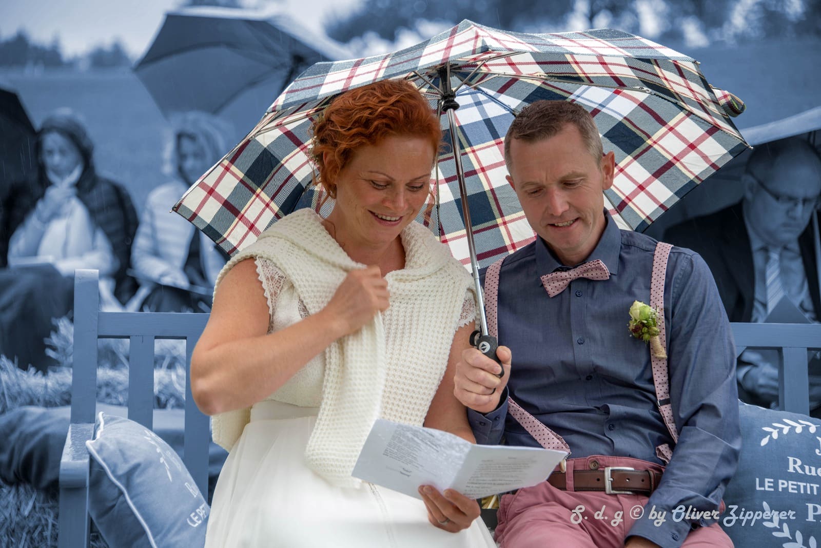 Hochzeit im Regen