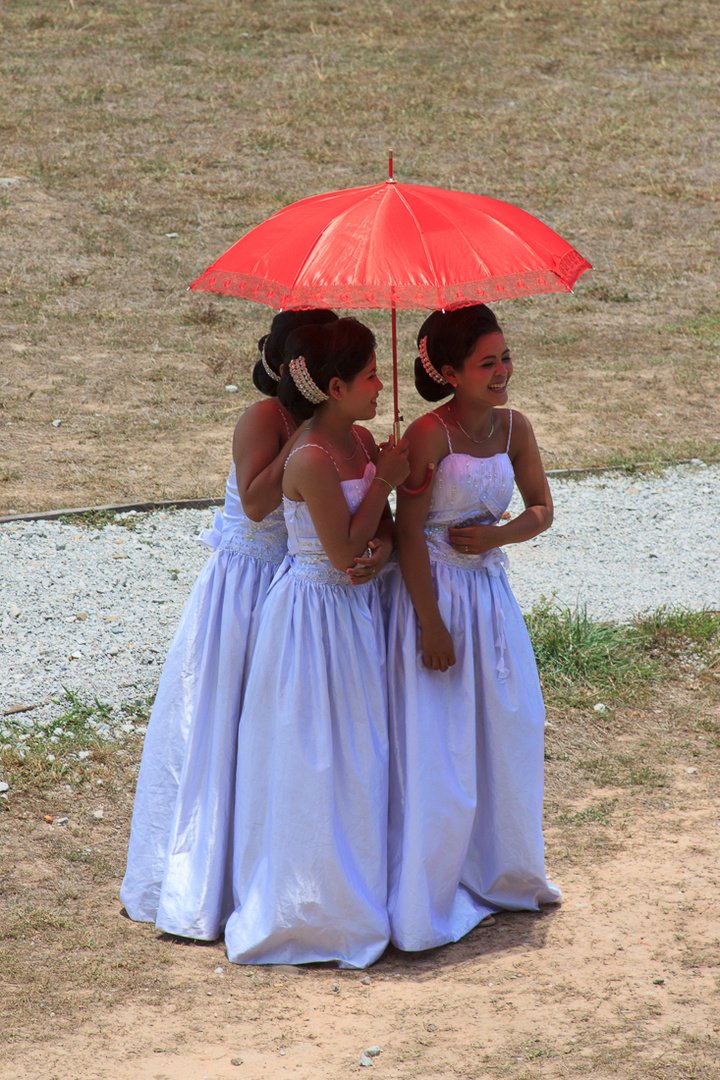 Hochzeit in Ankor Wat