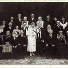 Hochzeit in Böhmen um 1930