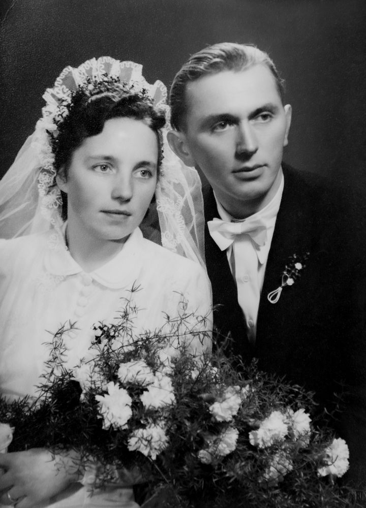 Hochzeit in den 60er Foto & Bild | erwachsene menschen, paare, hochzeit