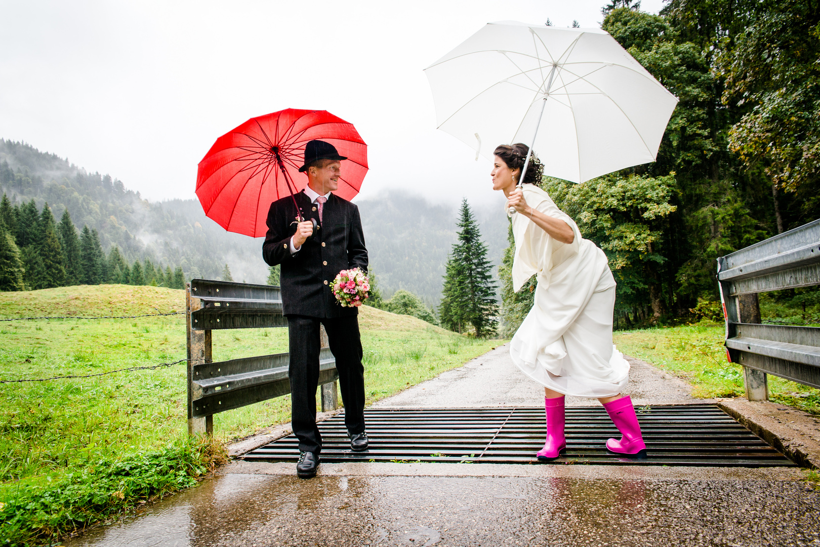 Hochzeit in den Bergen