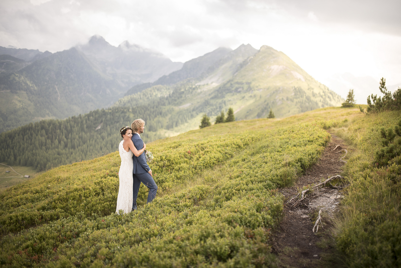 Hochzeit in den Bergen