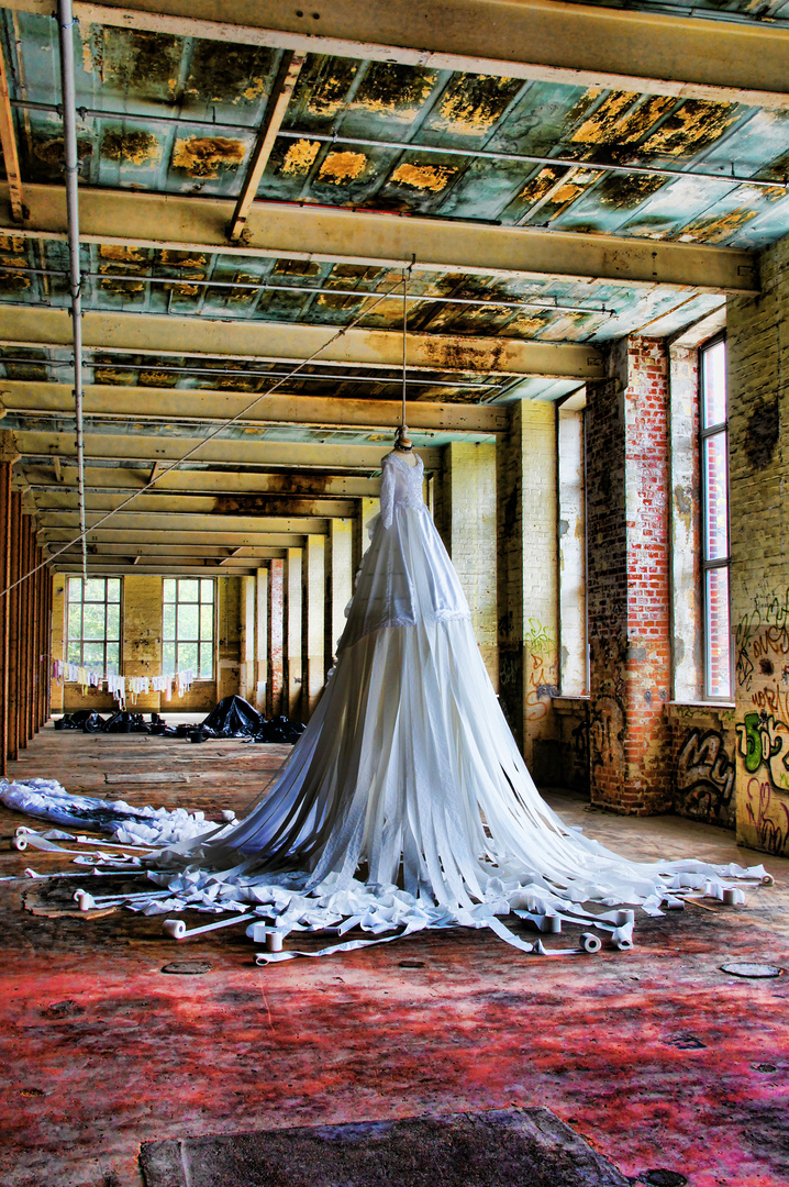 Hochzeit in der alten Spinnerei Leipzig