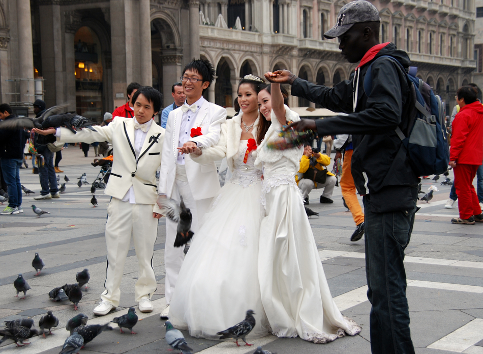 Hochzeit in Mailand