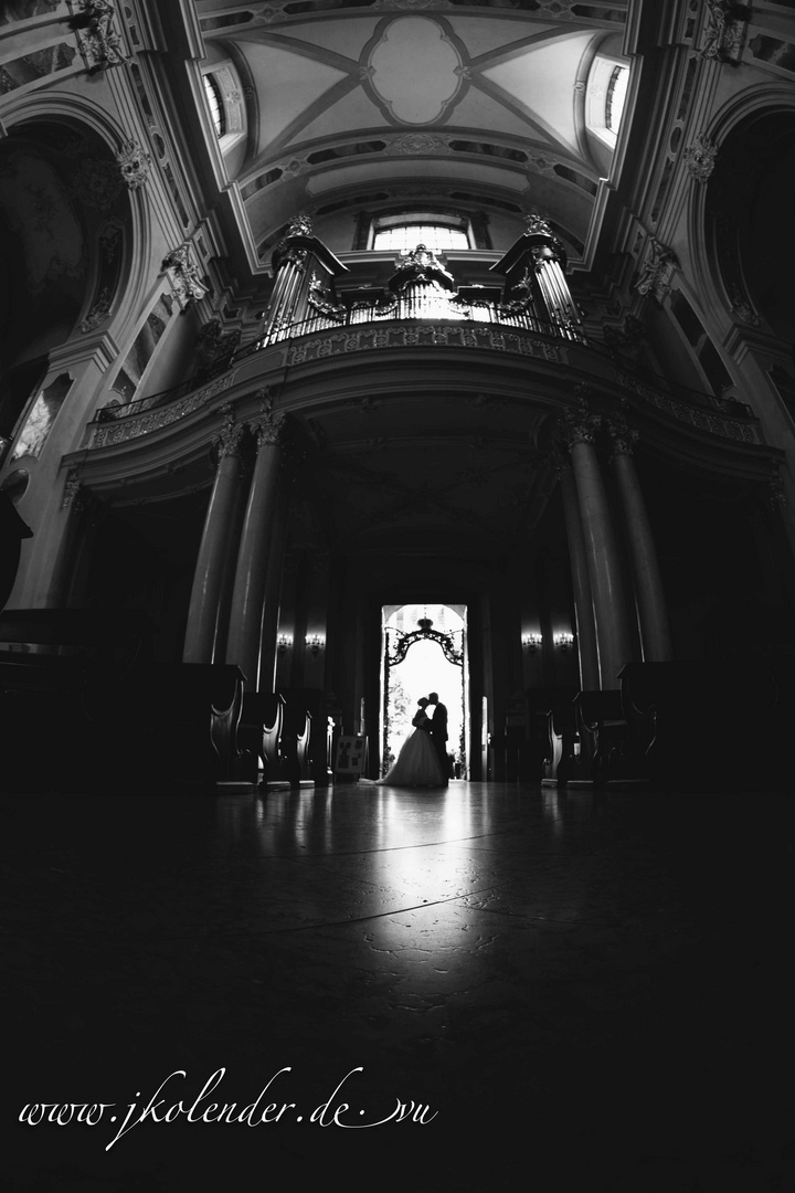 Hochzeit in Mannheim Jesuiten Kirche