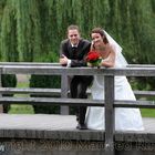 Hochzeit in Raesfeld - Auf der Brücke