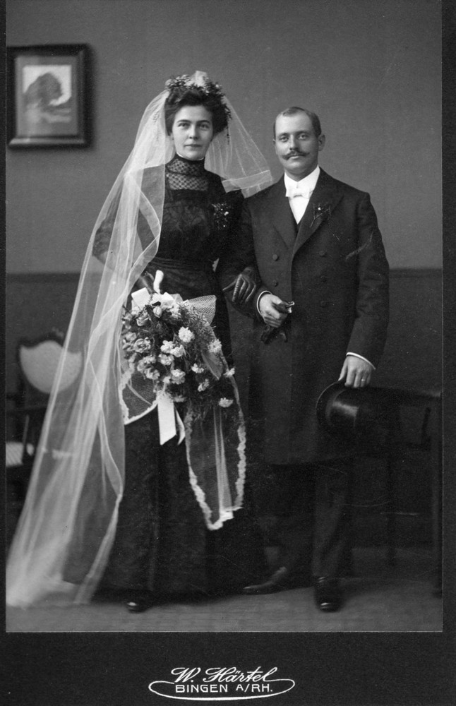 Hochzeit in Schwarz