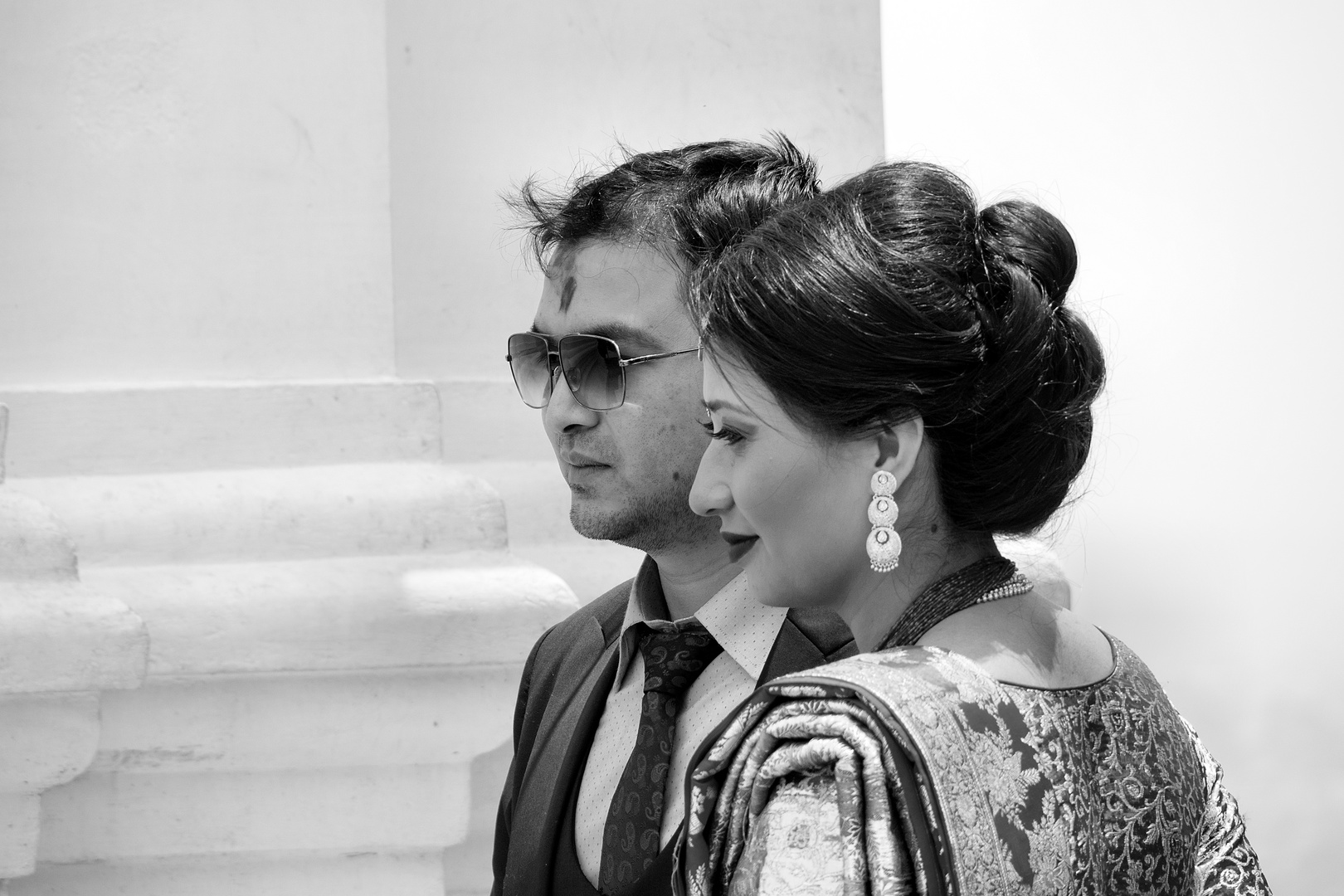 Hochzeit in Swayambhunath