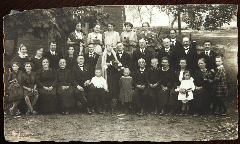 Hochzeit meiner Großeltern von 1928