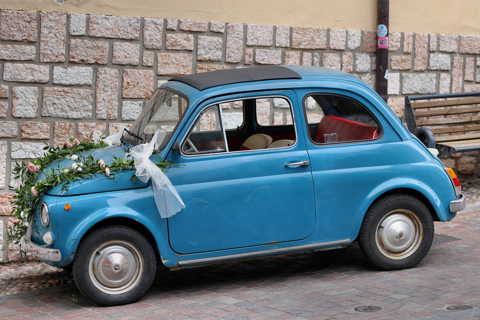 Hochzeit mit dem Fiat 500