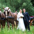 Hochzeit mit Kutsche