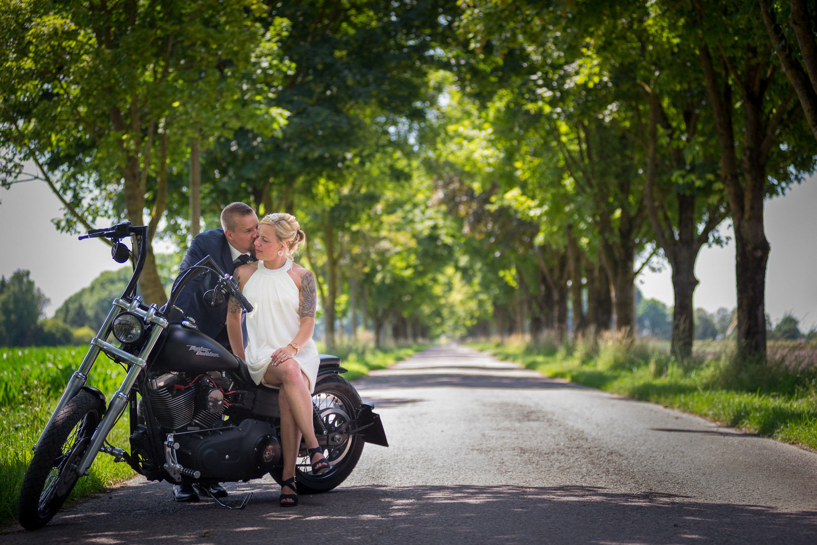 Hochzeit Nähe München - Bikerhochzeit