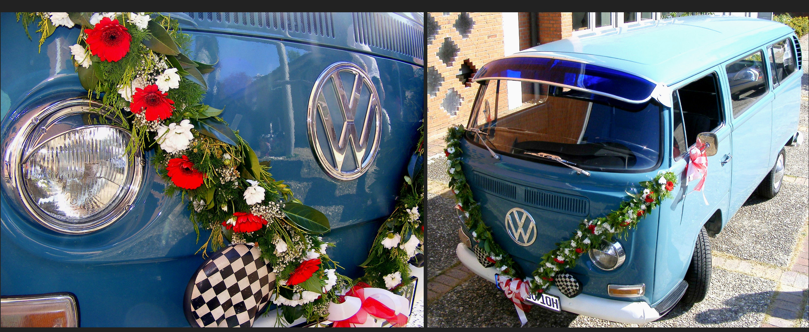 Hochzeit Sep.2013 Bernkastel- Kues / RLP mit T2 VW Bj.1967